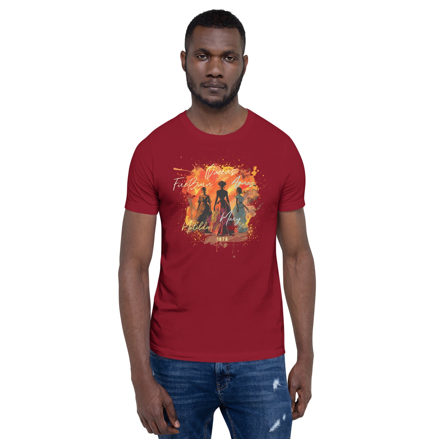 Unisex Fireburn Queens T-Shirt | Phade Fashion Virgin Islands