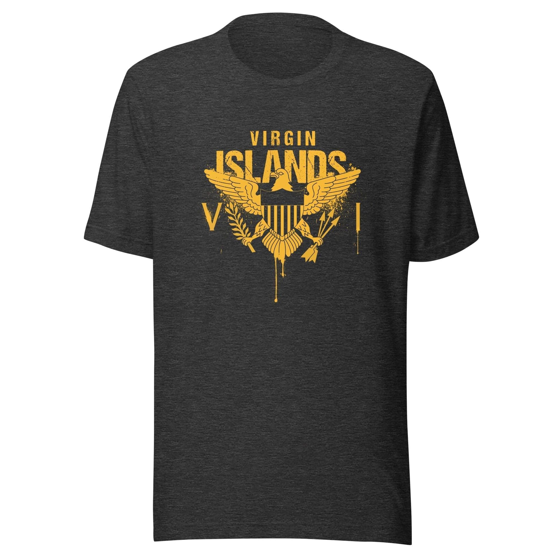 Gold Painted Vi Unisex Tee | Phade Fashion Virgin Islands