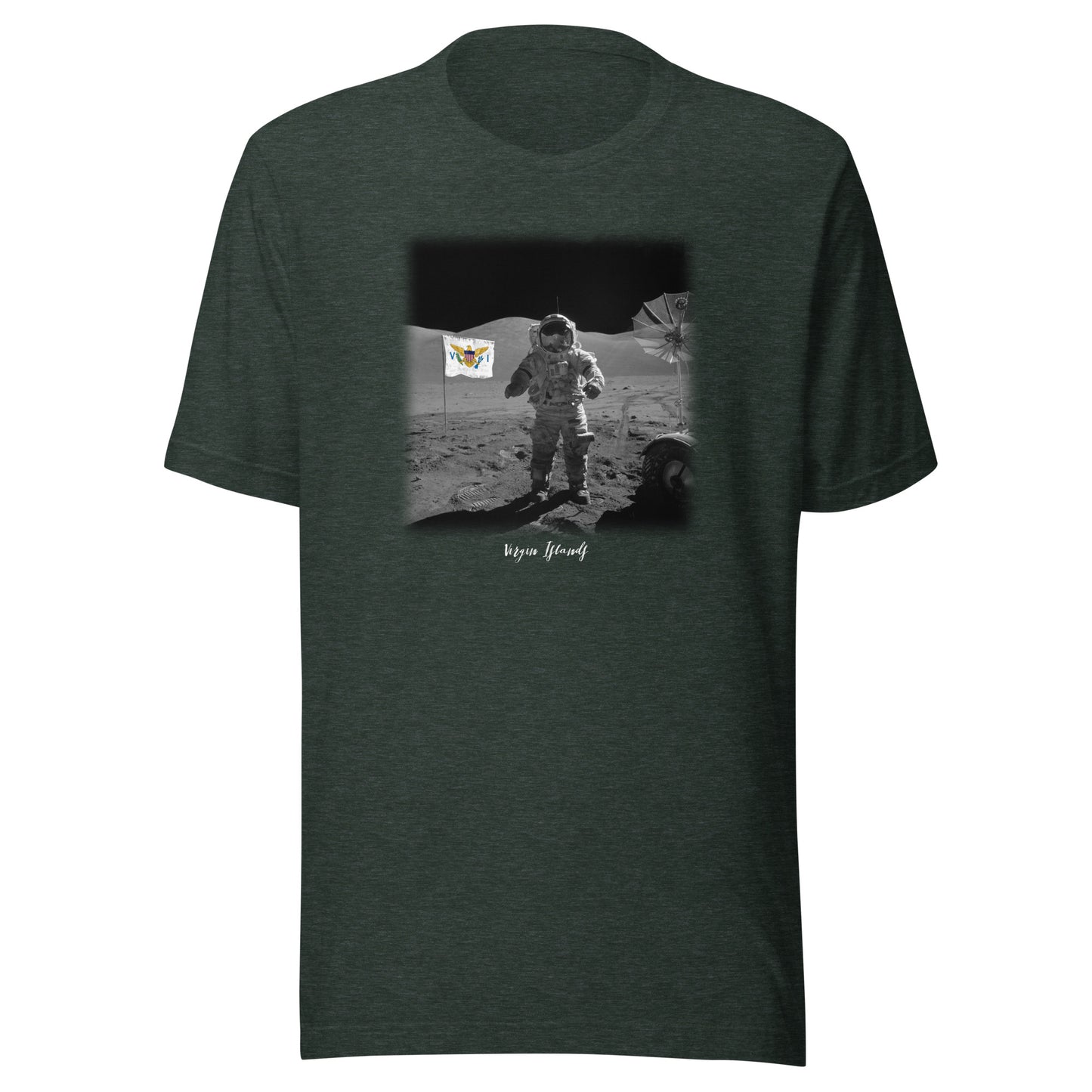 VI MAN ON MOON UNISEX T-SHIRT