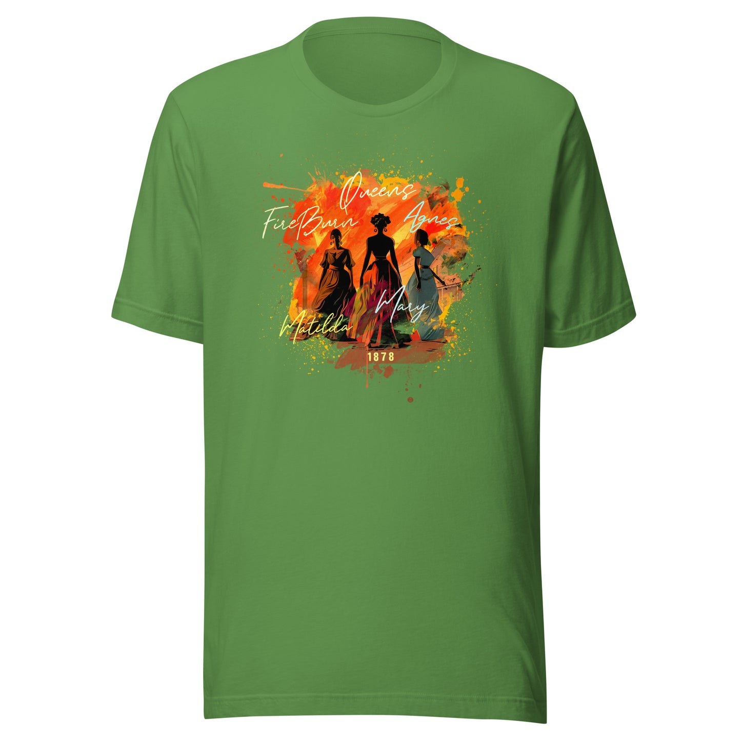 Unisex Fireburn Queens T-Shirt | Phade Fashion Virgin Islands