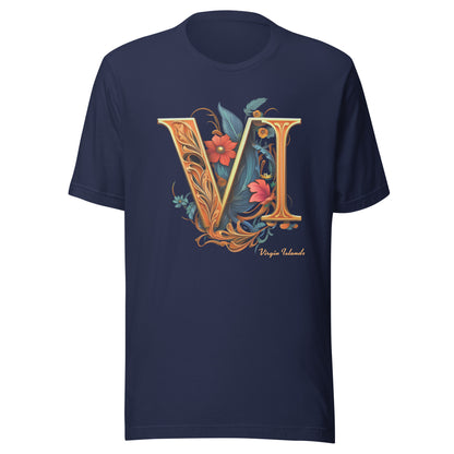 Roman Floral Unisex Tee | Phade Fashion Virgin Islands
