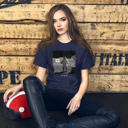 VI MAN ON MOON UNISEX T-SHIRT