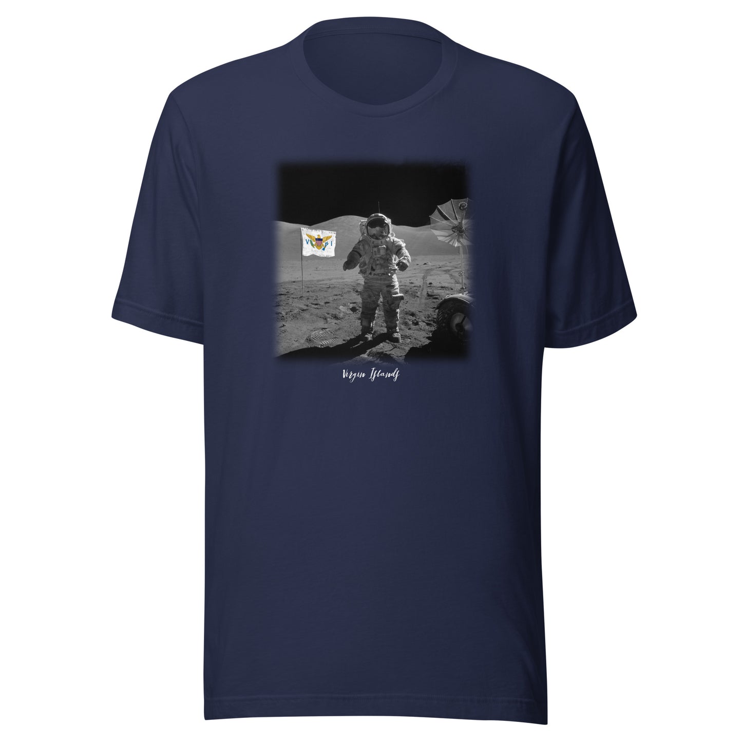VI MAN ON MOON UNISEX T-SHIRT