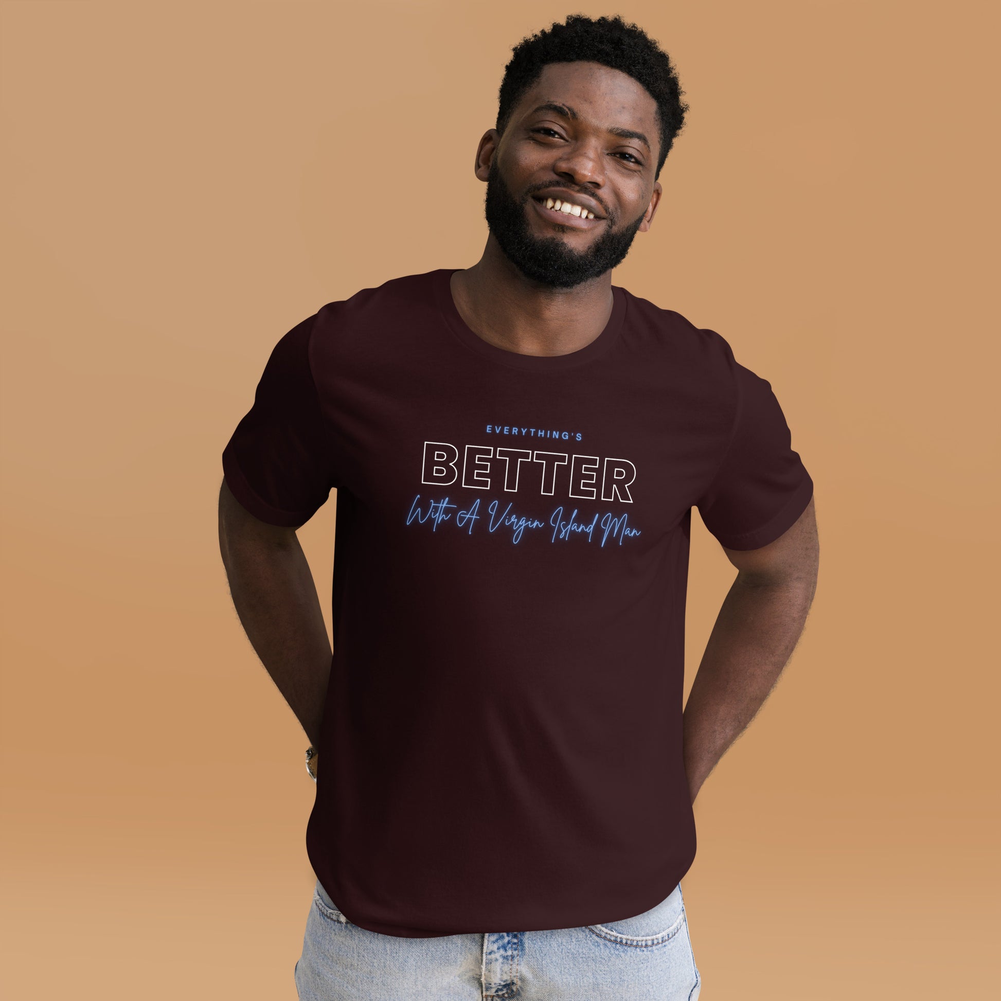 Better with Vi Man T-Shirt | Phade Fashion Virgin Islands