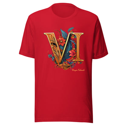 Roman Floral Unisex Tee | Phade Fashion Virgin Islands