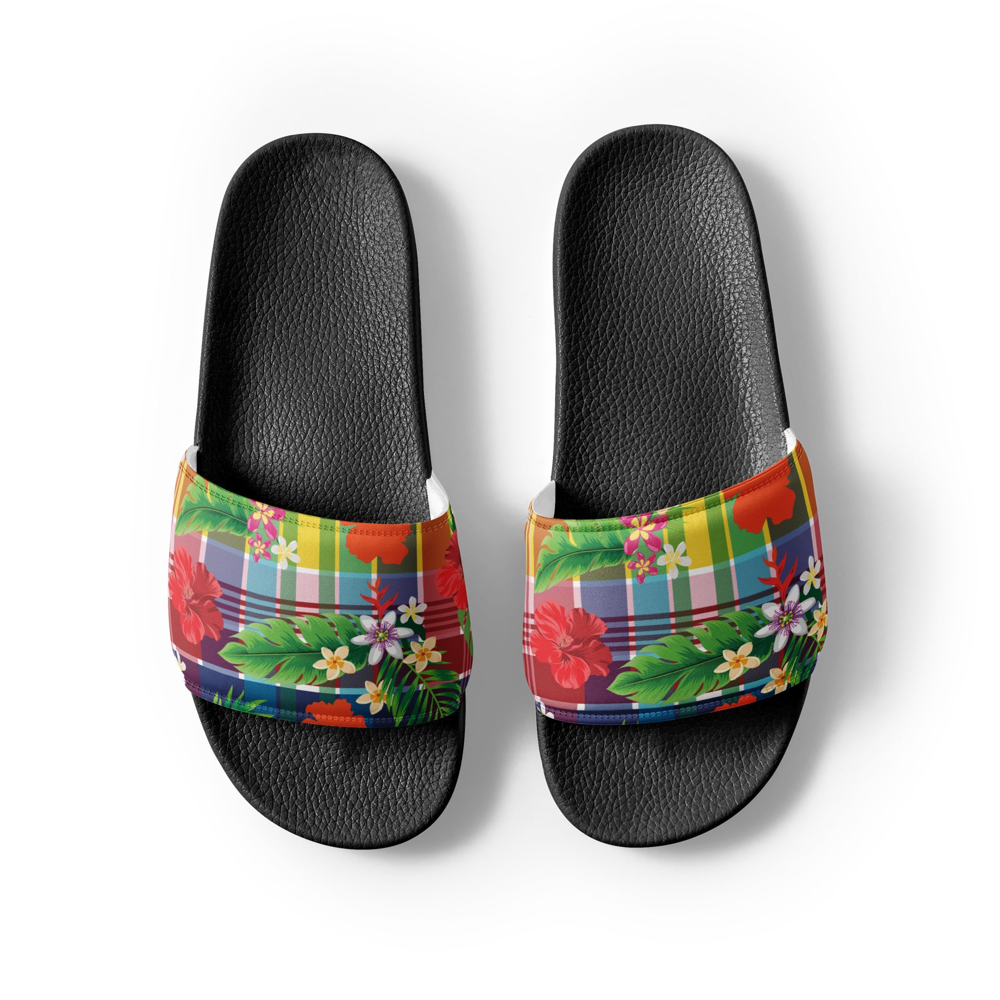 Madras Women's Slides | Phade Fashion Virgin Islands
