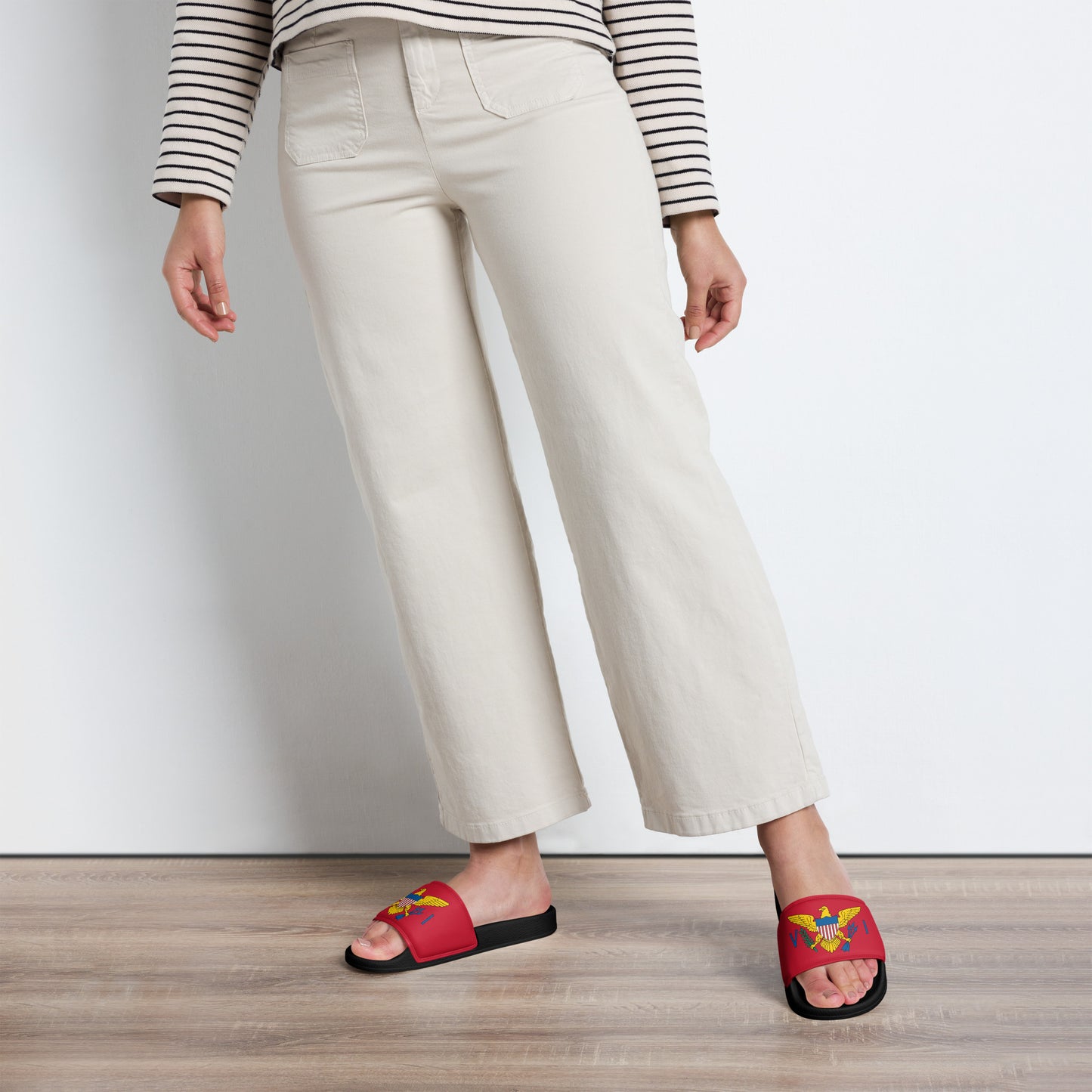 Cherry Red Women's Slides | Phade Fashion Virgin Islands