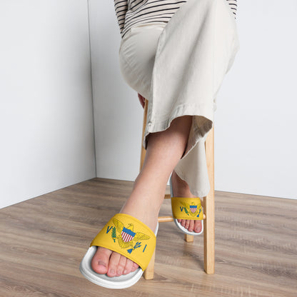 Plum Yellow Vi Women's Slides | Phade Fashion Virgin Islands