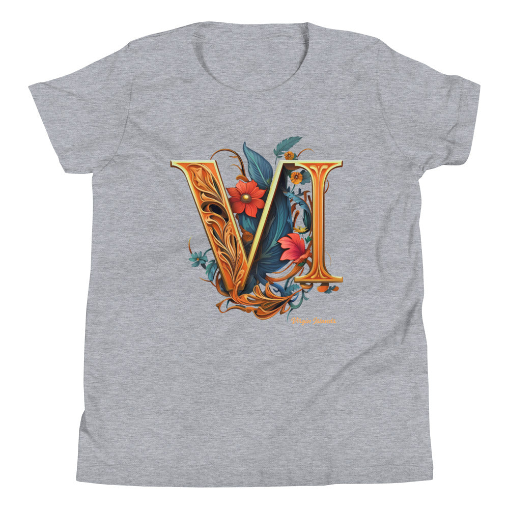 Youth Roman Floral VI Tee | Phade Fashion Virgin Islands