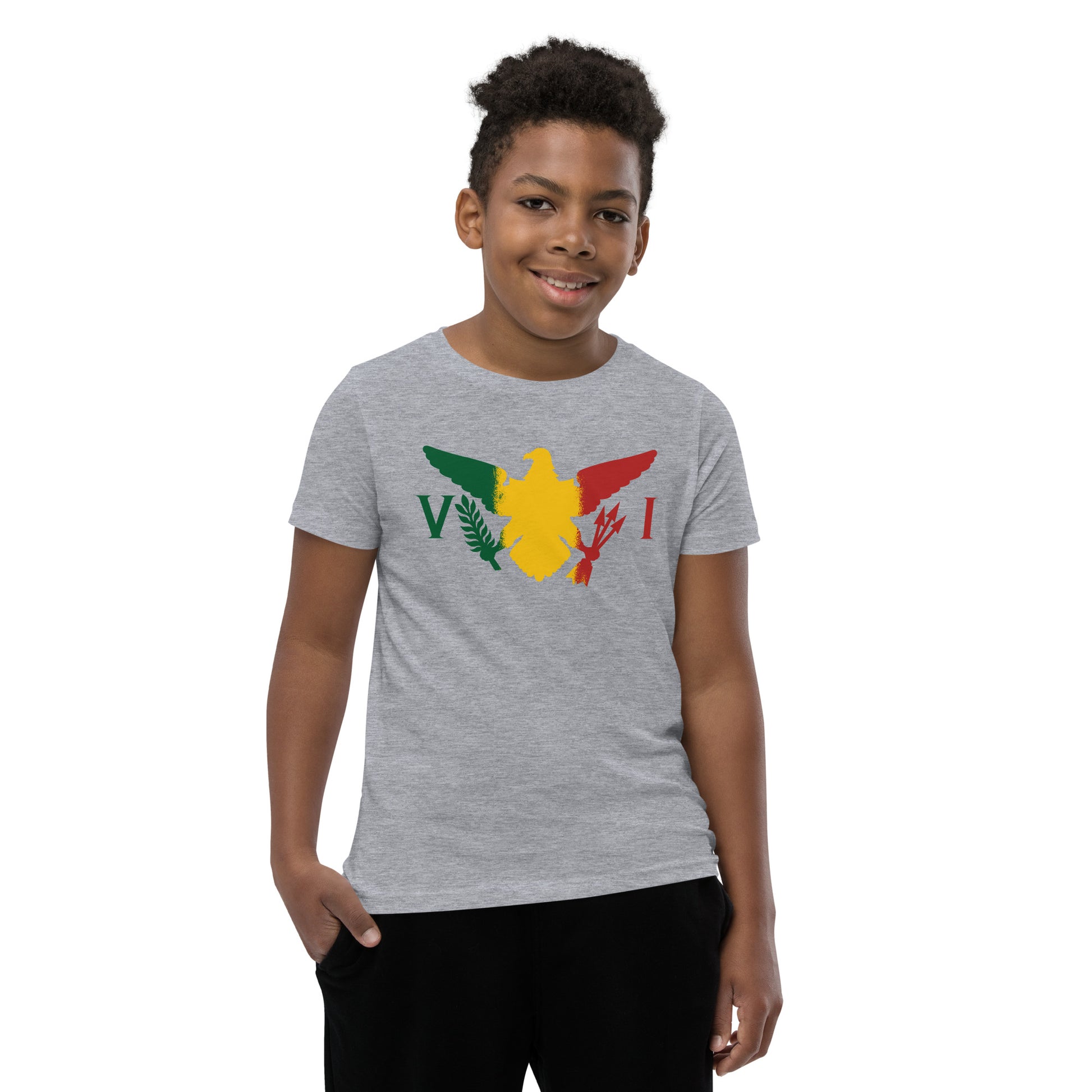 Youth Vi Ice Gold Green Tee | Phade Fashion Virgin Islands