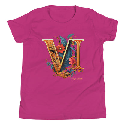 Youth Roman Floral VI Tee | Phade Fashion Virgin Islands