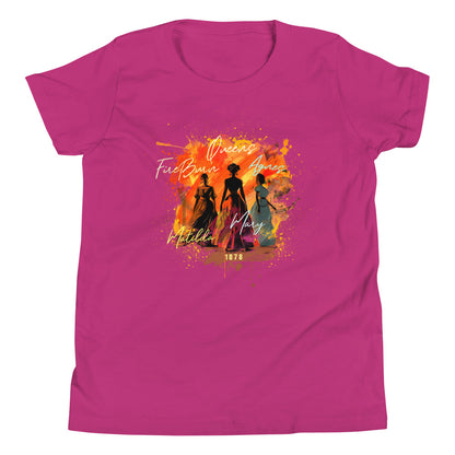 Queens Fireburn Youth T-Shirt | Phade Fashion Virgin Islands