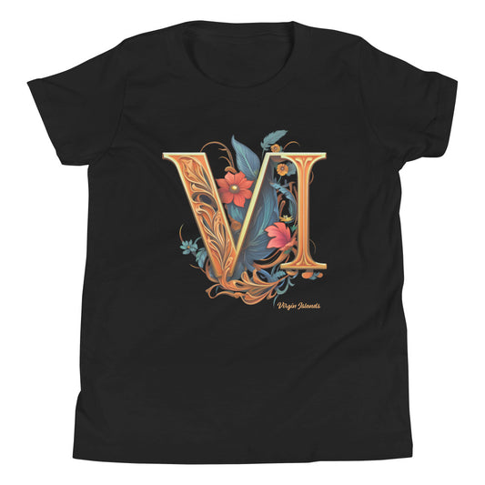Youth Roman Floral VI Tee | Phade Fashion Virgin Islands