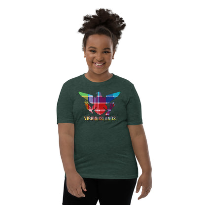 Youth Madras Fly High Tee | Phade Fashion Virgin Islands