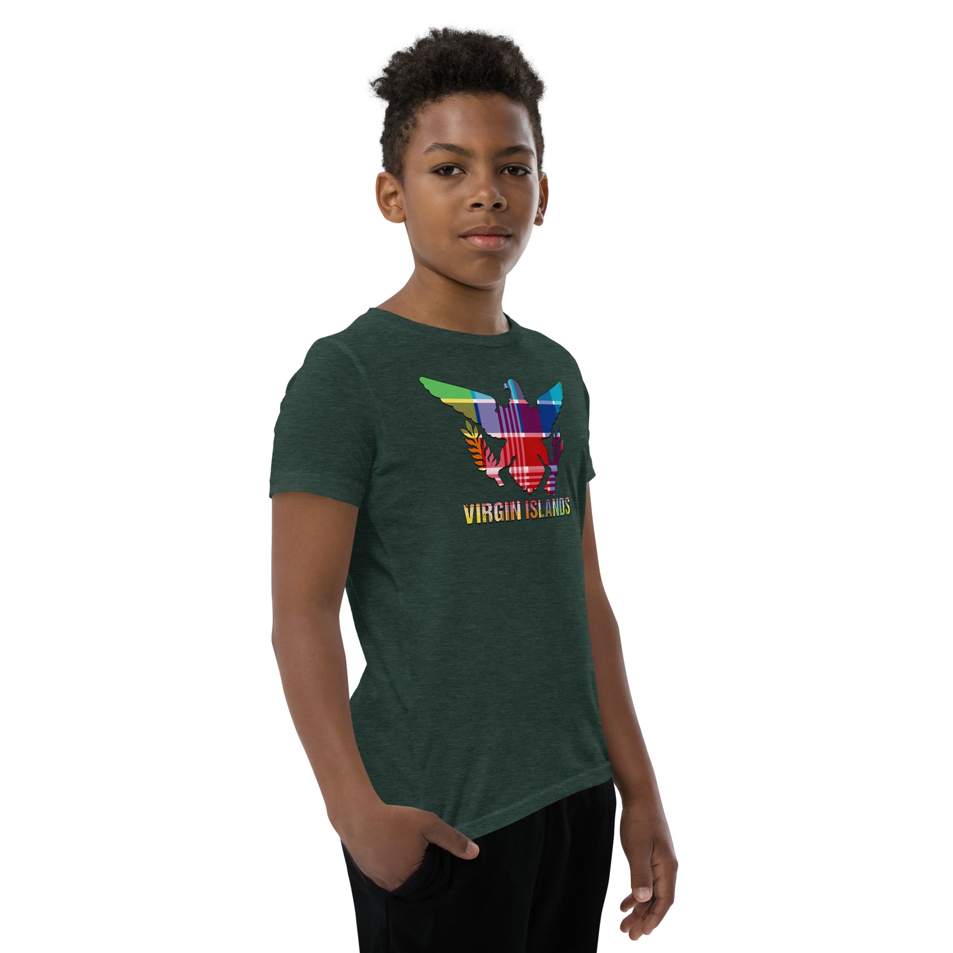 Youth Madras Fly High Tee | Phade Fashion Virgin Islands