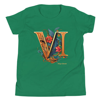 Youth Roman Floral VI Tee | Phade Fashion Virgin Islands