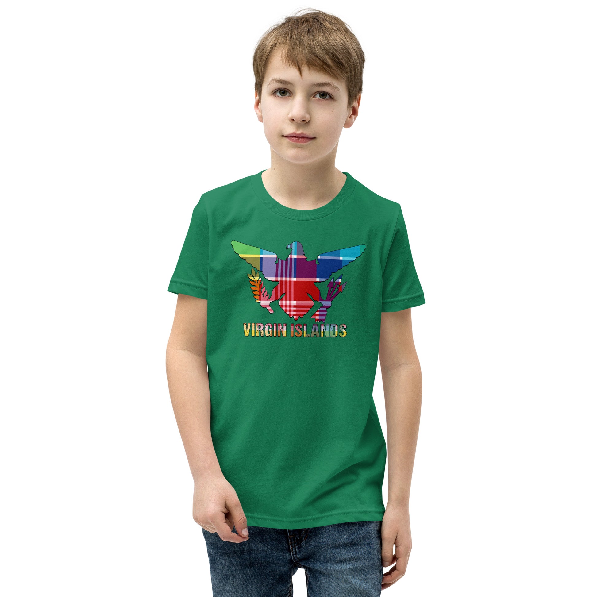 Youth Madras Fly High Tee | Phade Fashion Virgin Islands