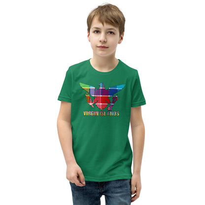 Youth Madras Fly High Tee | Phade Fashion Virgin Islands