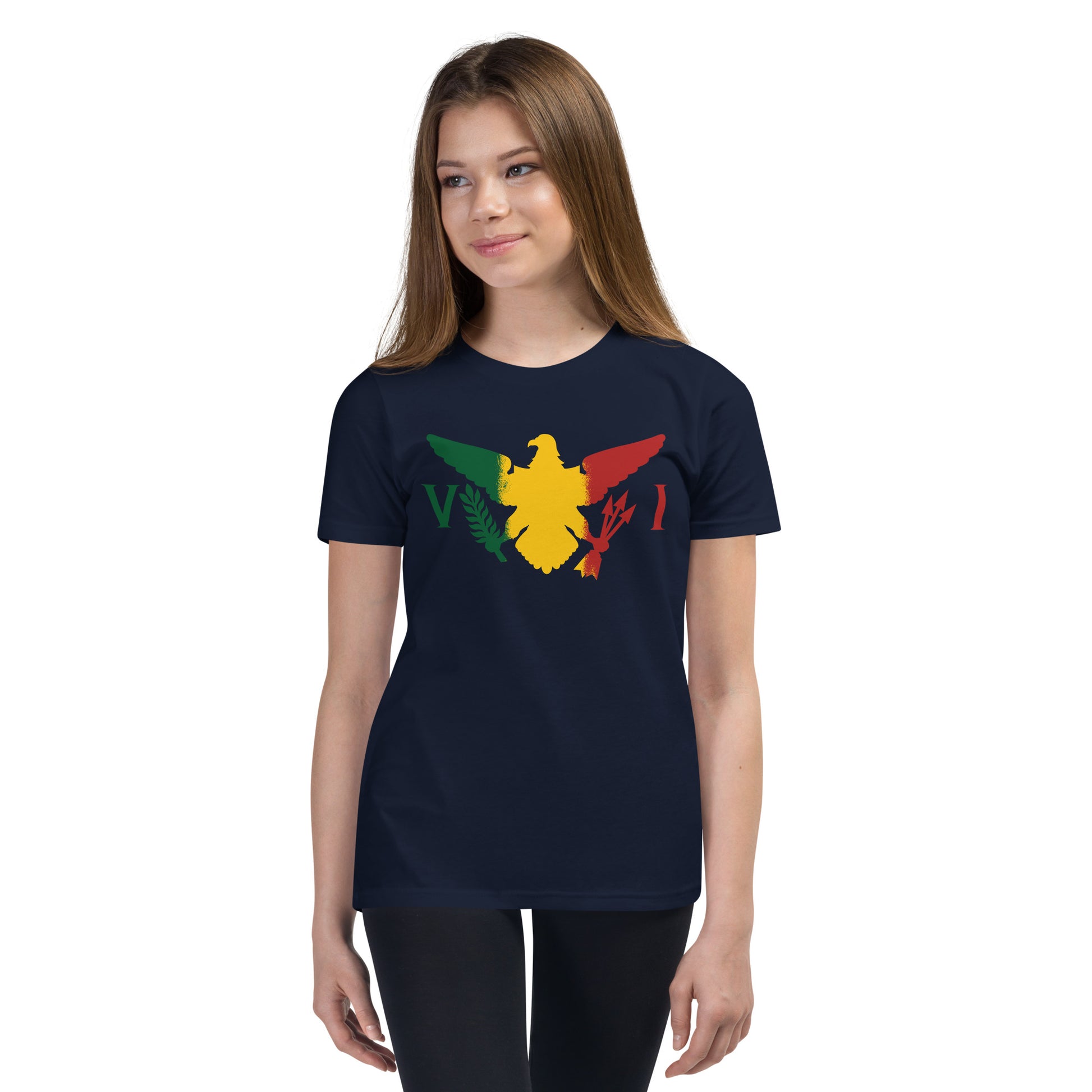 Youth Vi Ice Gold Green Tee | Phade Fashion Virgin Islands