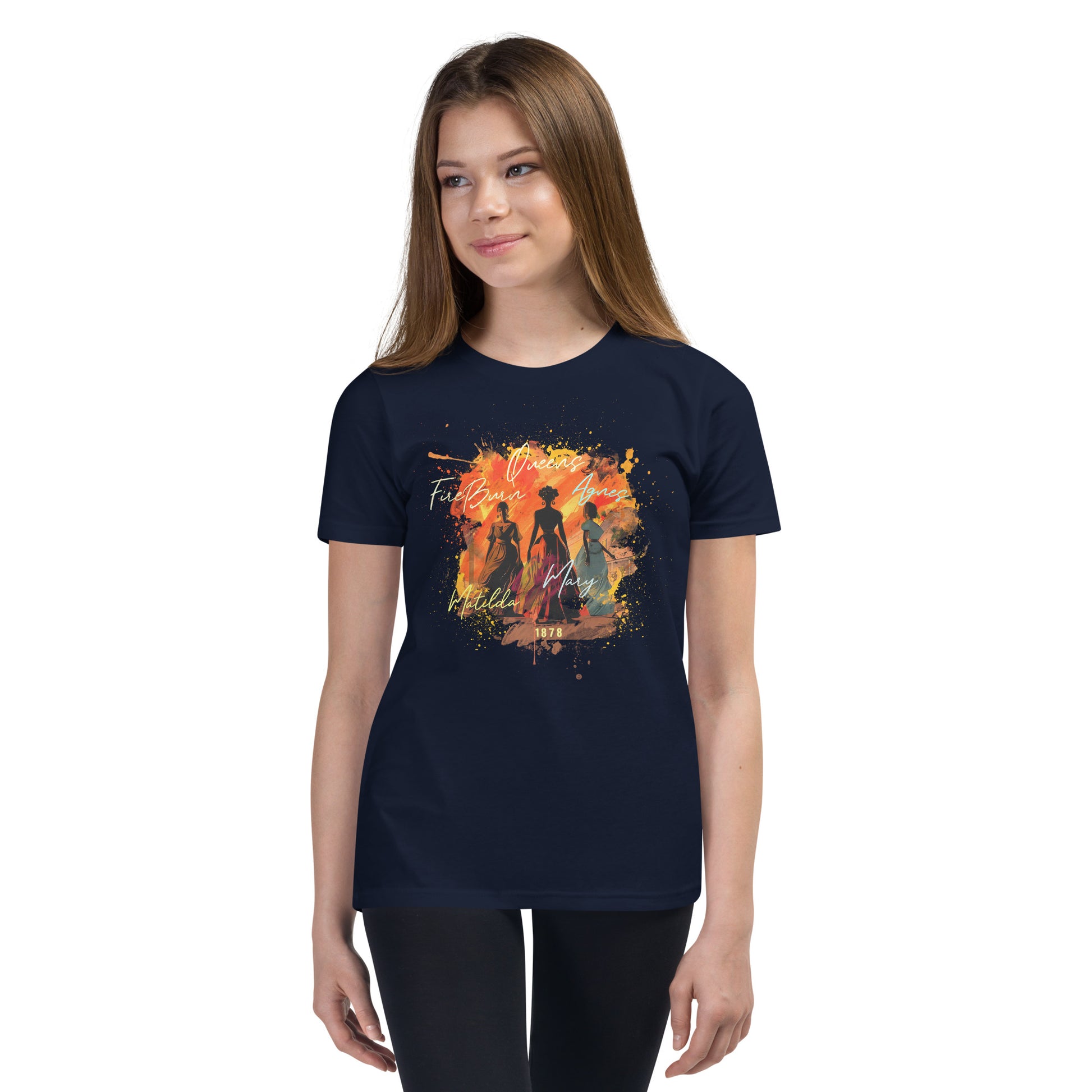 Queens Fireburn Youth T-Shirt | Phade Fashion Virgin Islands