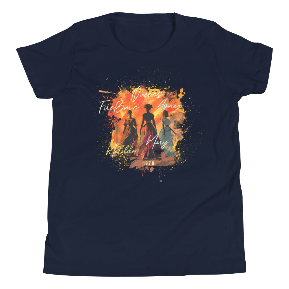 Queens Fireburn Youth T-Shirt | Phade Fashion Virgin Islands