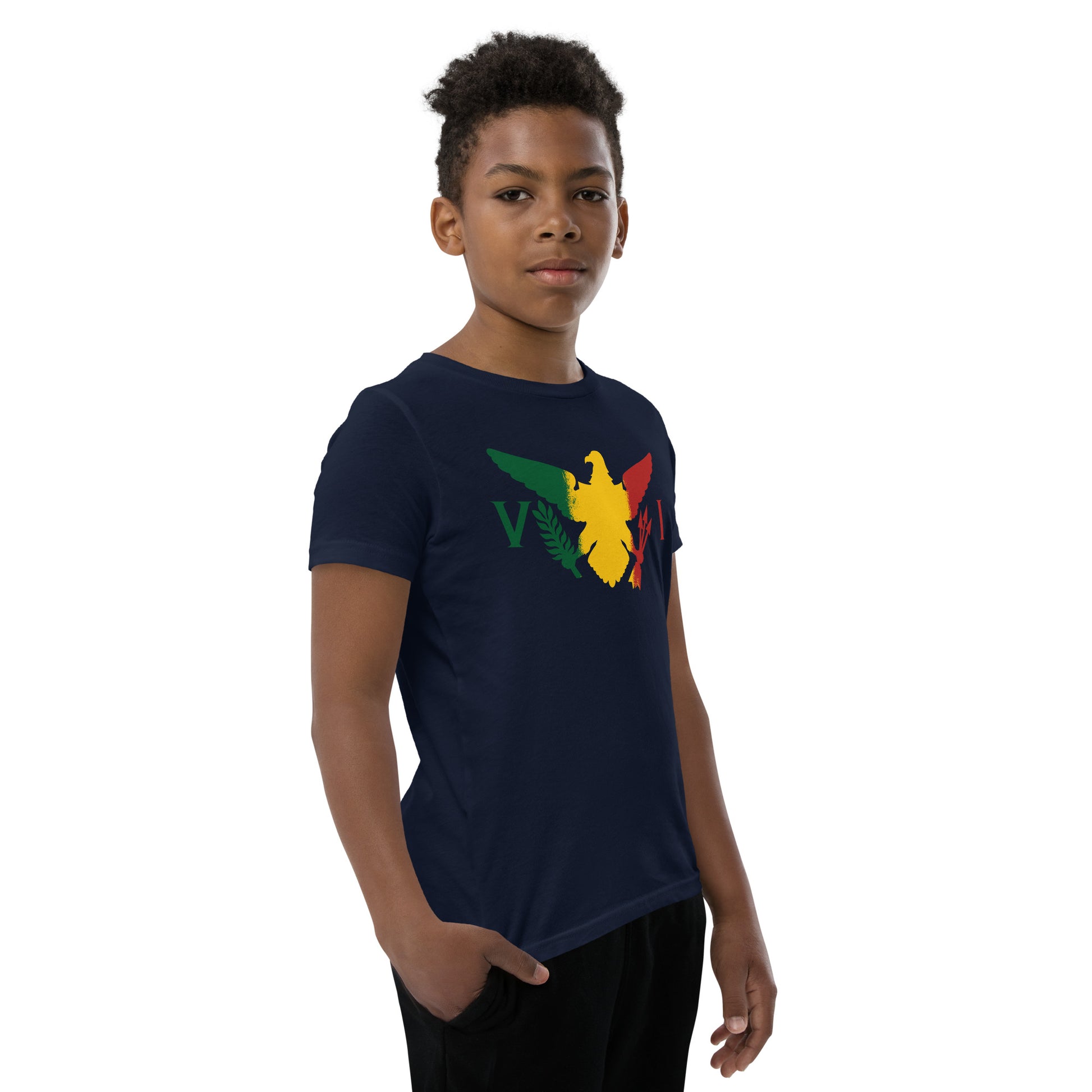 Youth Vi Ice Gold Green Tee | Phade Fashion Virgin Islands