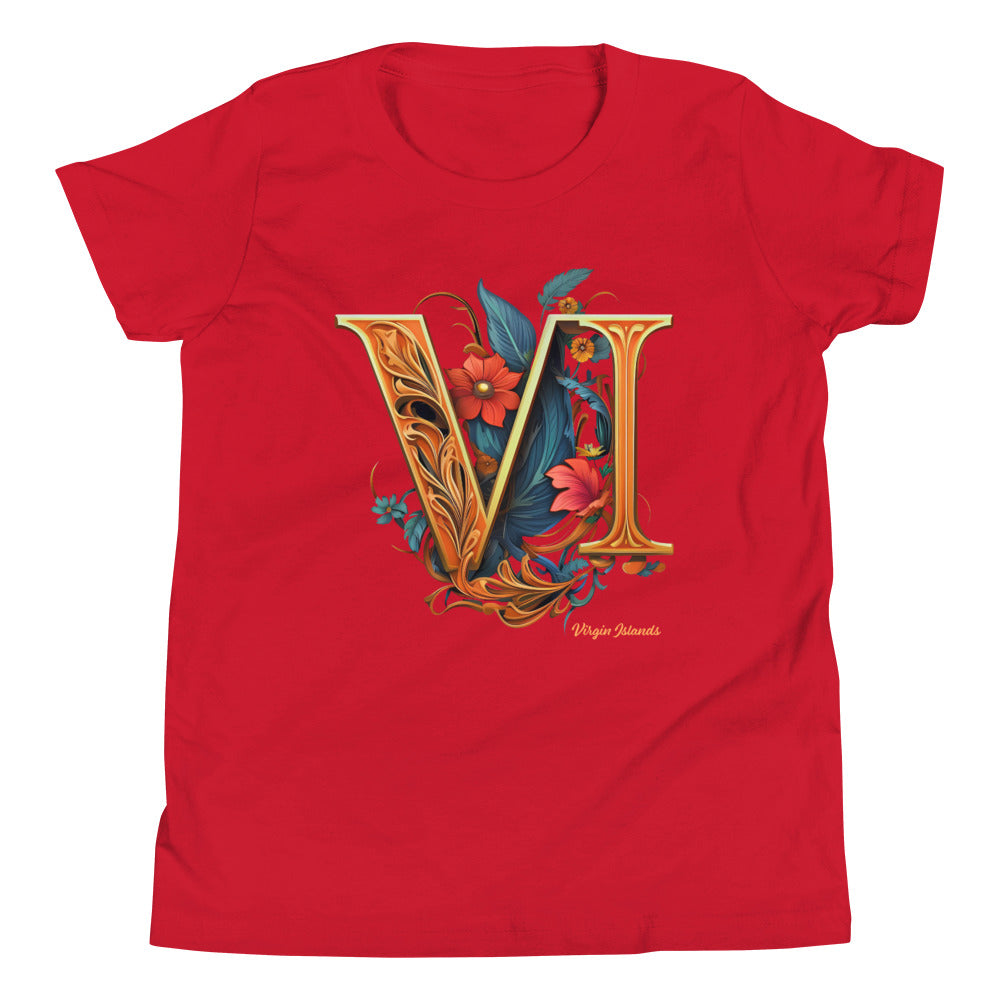 Youth Roman Floral VI Tee | Phade Fashion Virgin Islands
