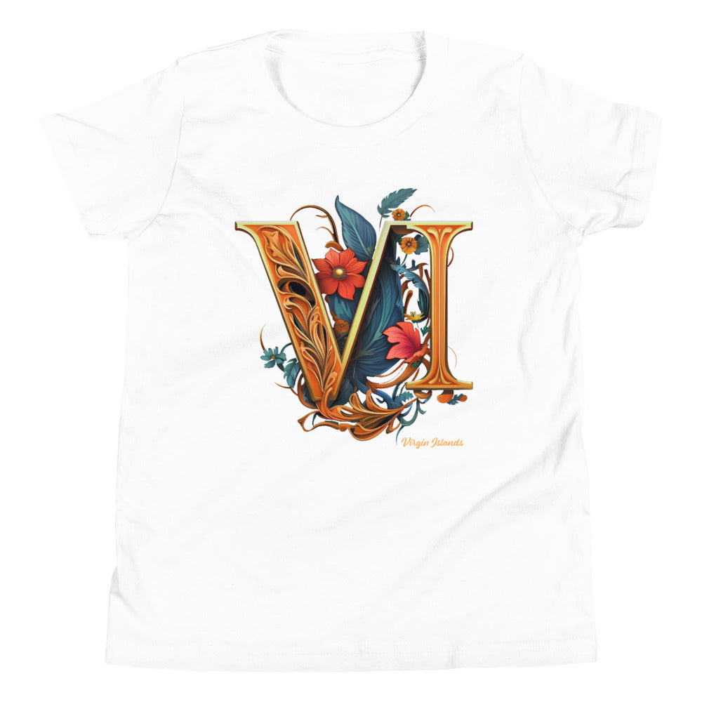 Youth Roman Floral VI Tee | Phade Fashion Virgin Islands