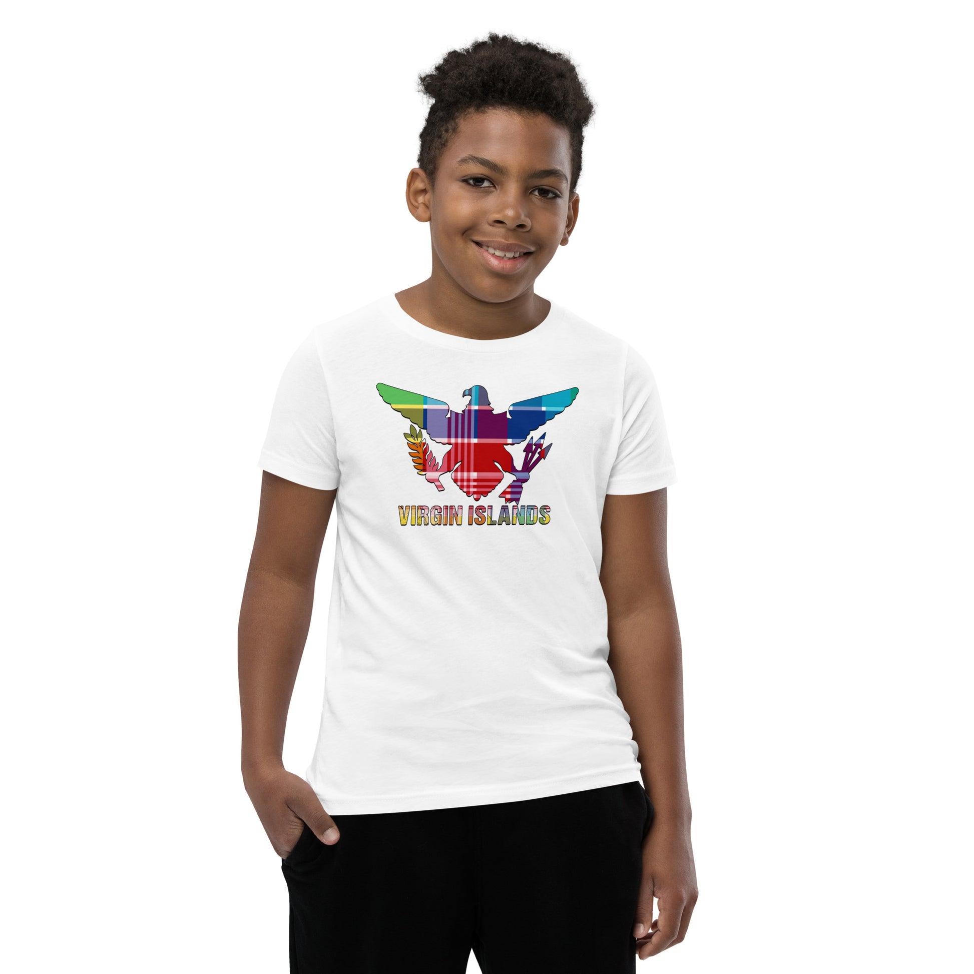 Youth Madras Fly High Tee | Phade Fashion Virgin Islands