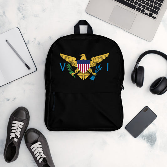 Vi Black Backpack Bag | Phade Fashion Virgin Islands