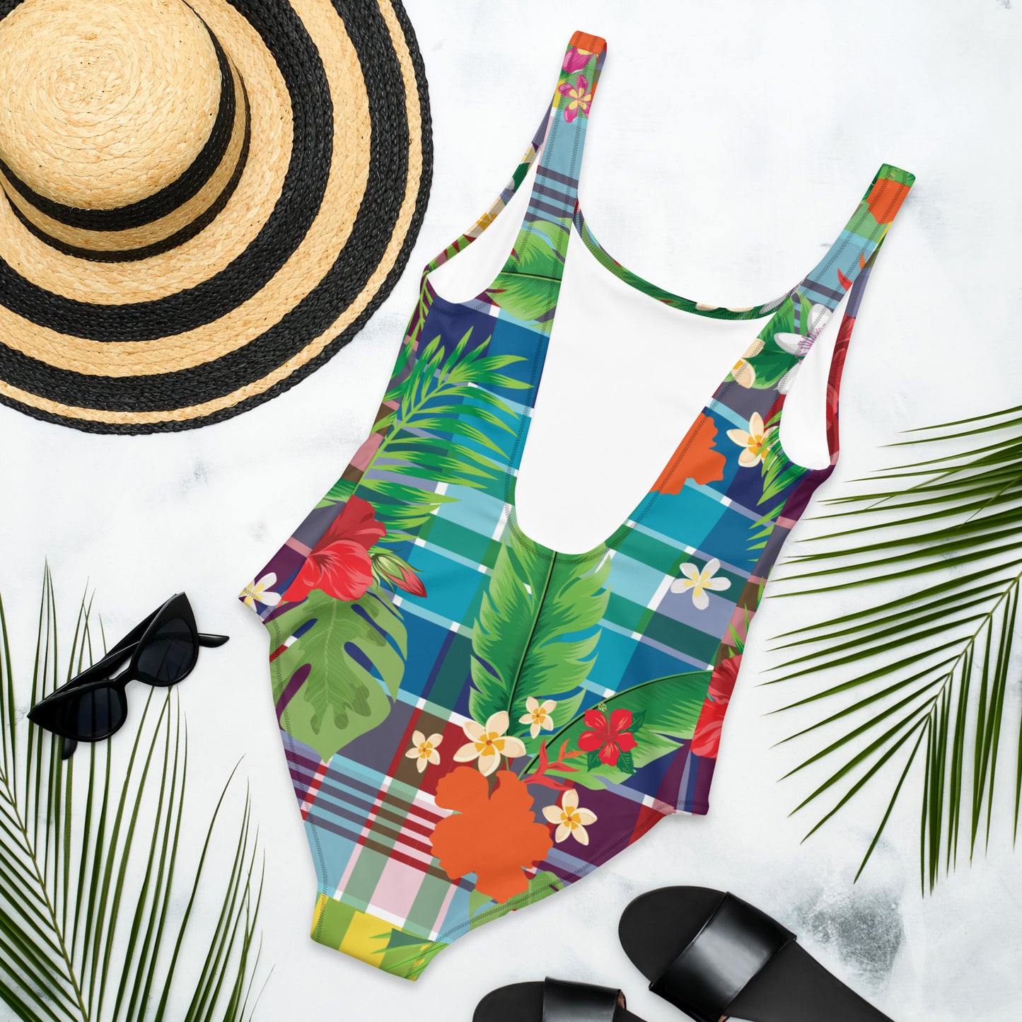 Tropical One-Piece Swimsuit | Phade Fashion Virgin Islands