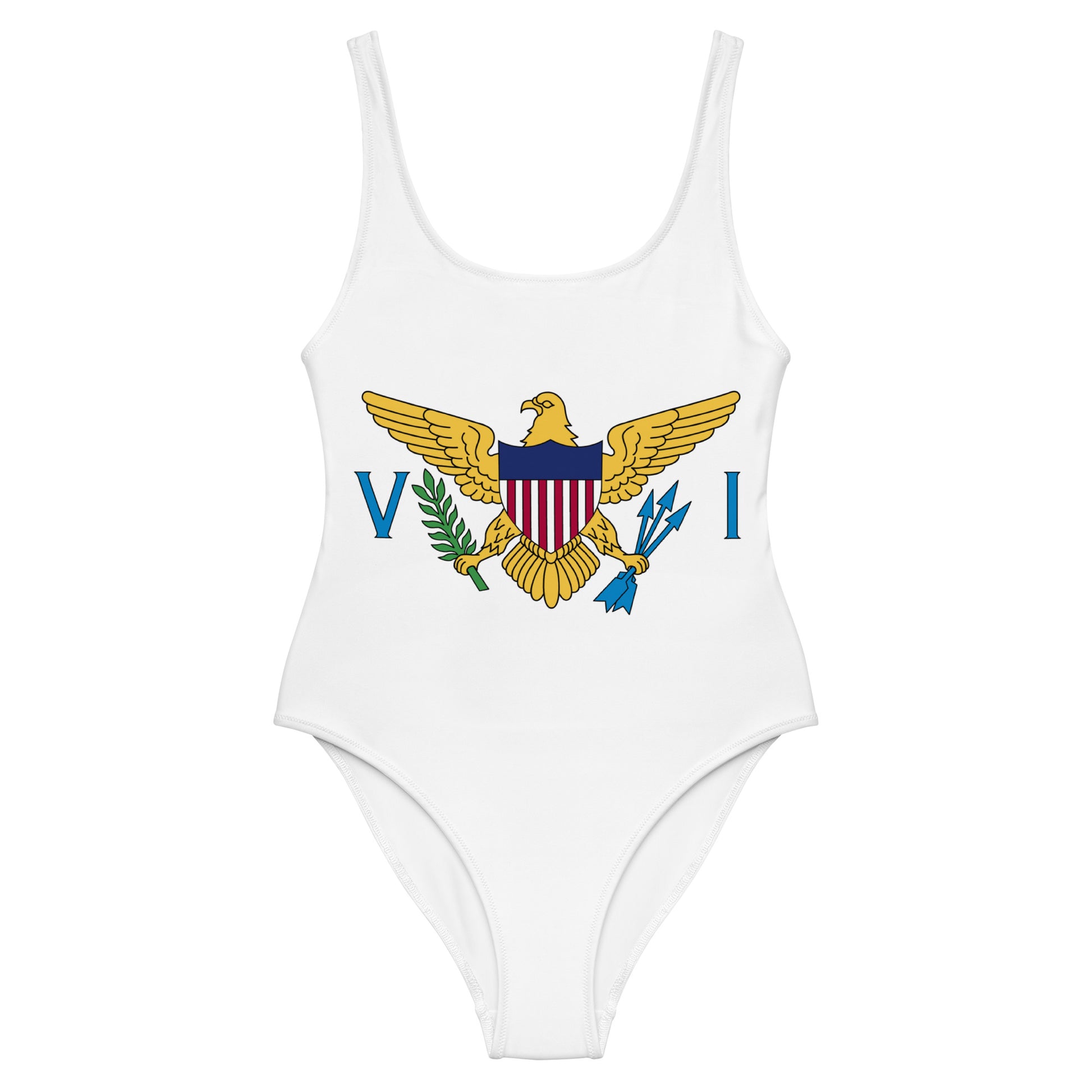White One-Piece Swimsuit | Phade Fashion Virgin Islands