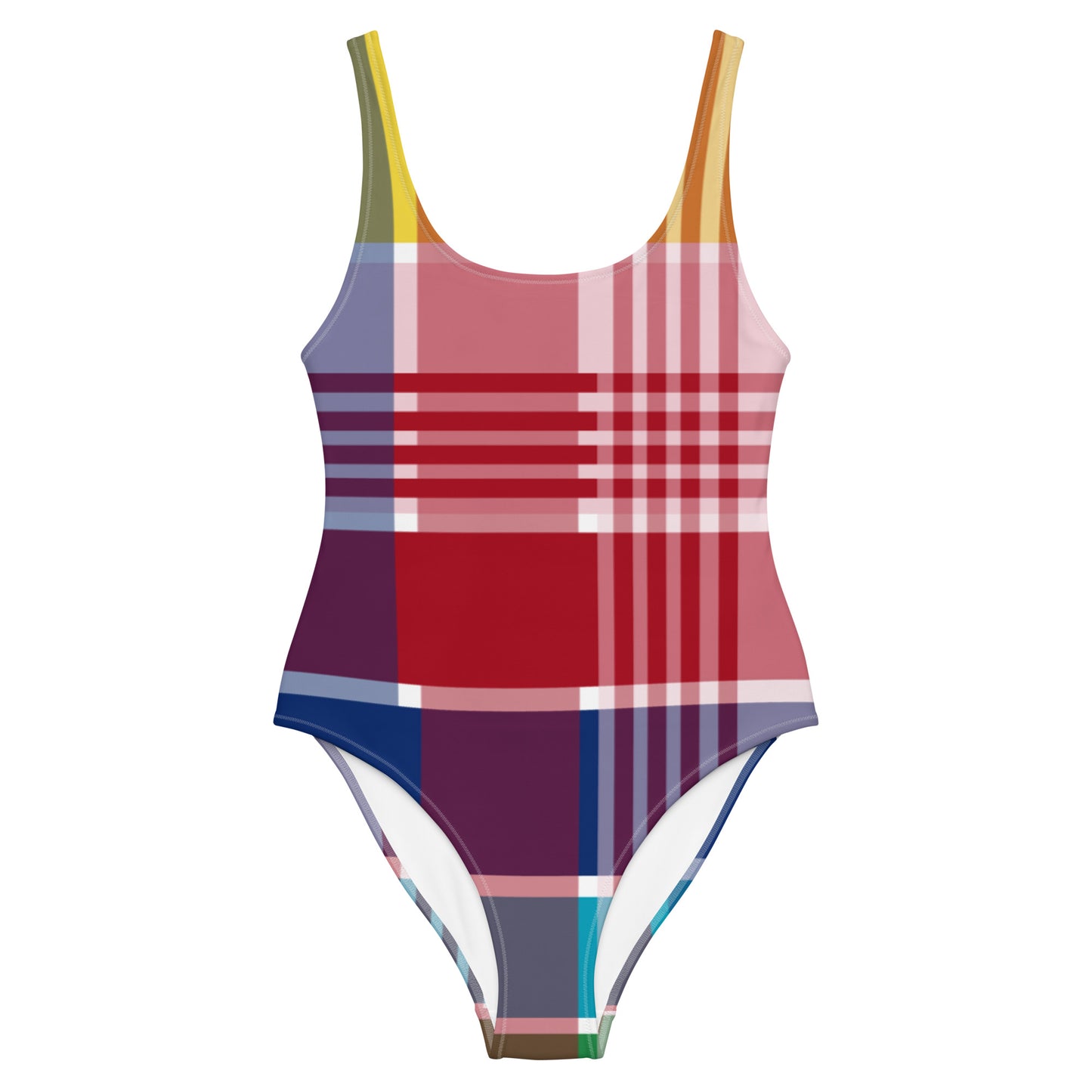 Madras One-Piece Swimsuit | Phade Fashion Virgin Islands
