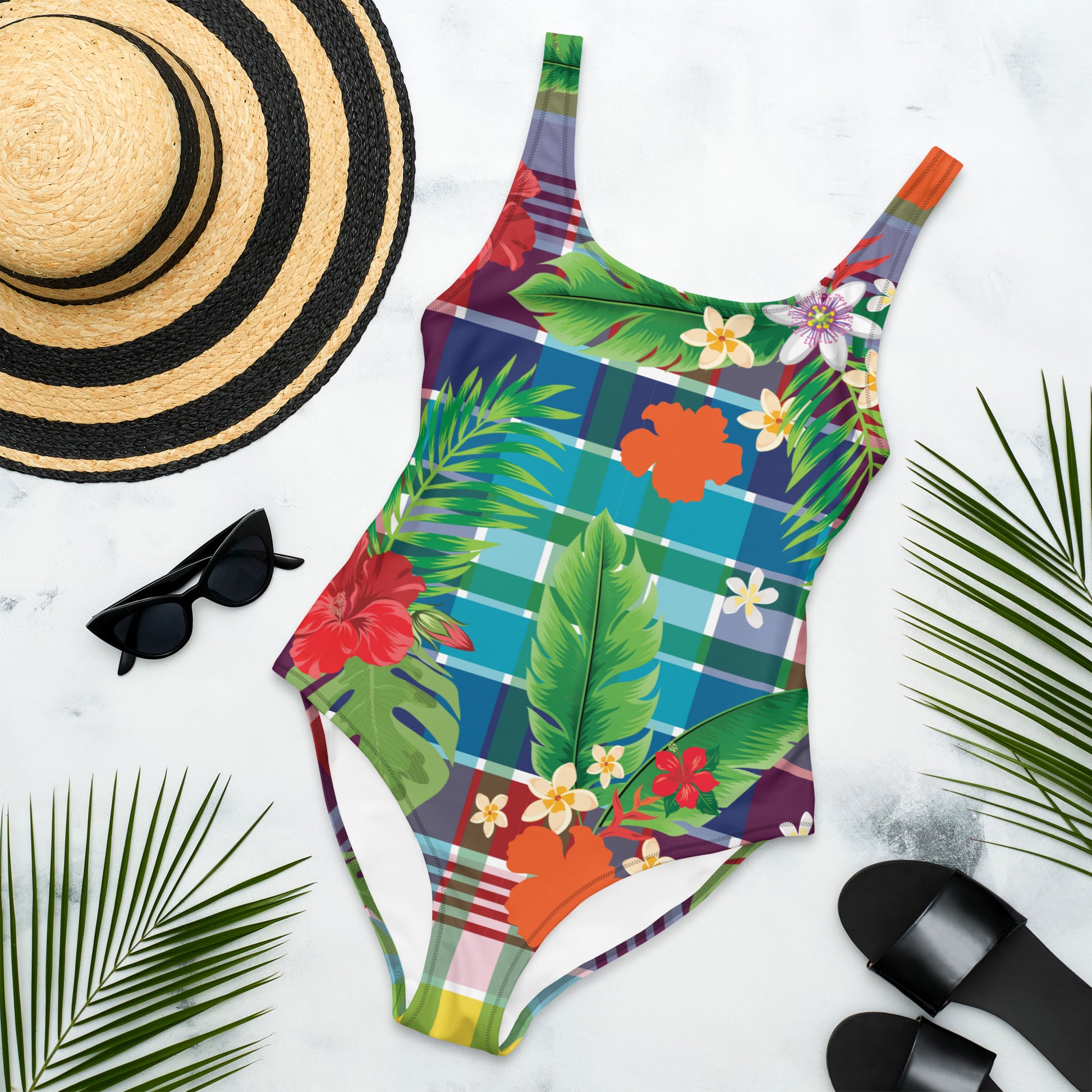 Tropical One-Piece Swimsuit | Phade Fashion Virgin Islands