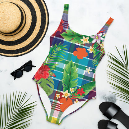 Tropical One-Piece Swimsuit | Phade Fashion Virgin Islands