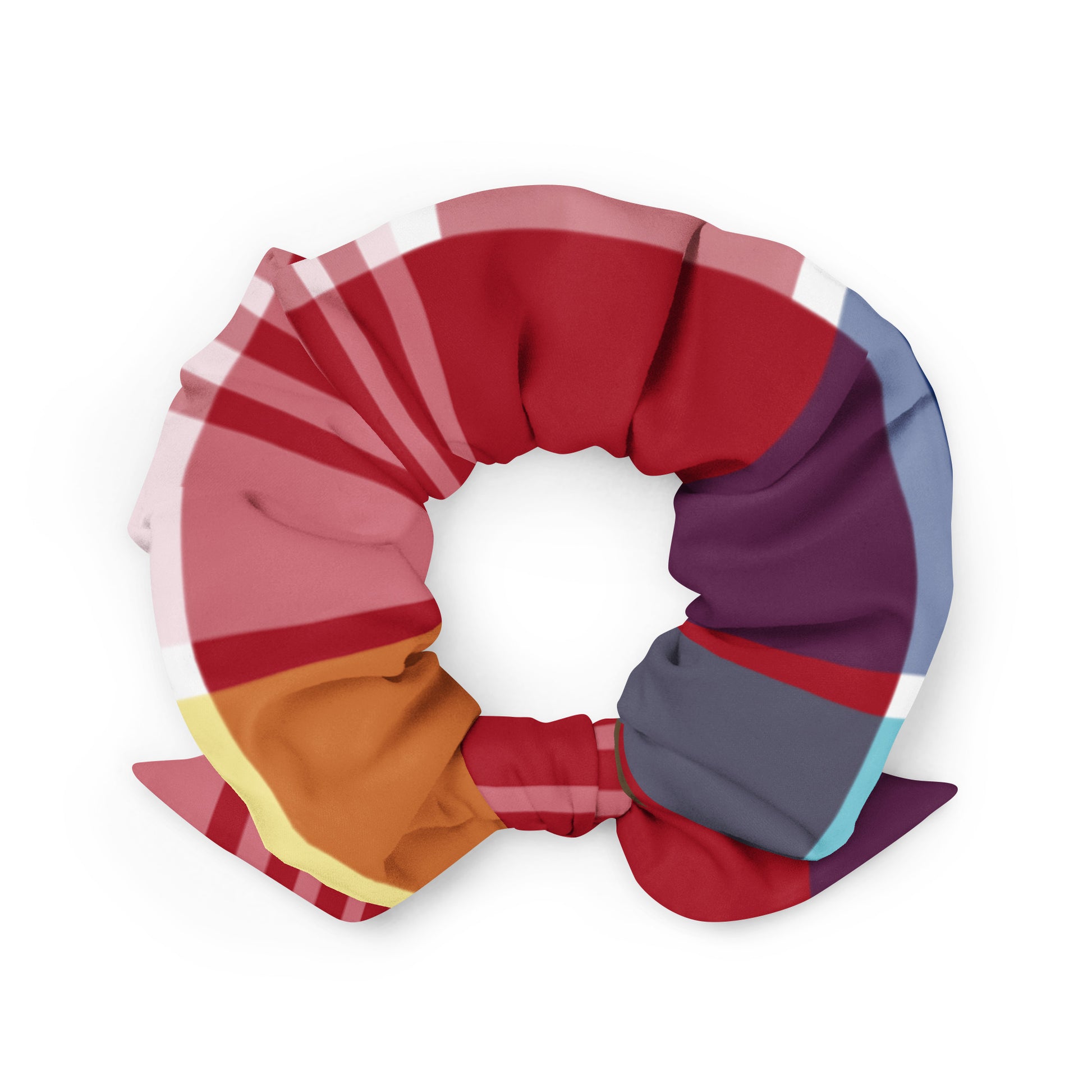 Vi Madras Scrunchie | Phade Fashion Virgin Islands