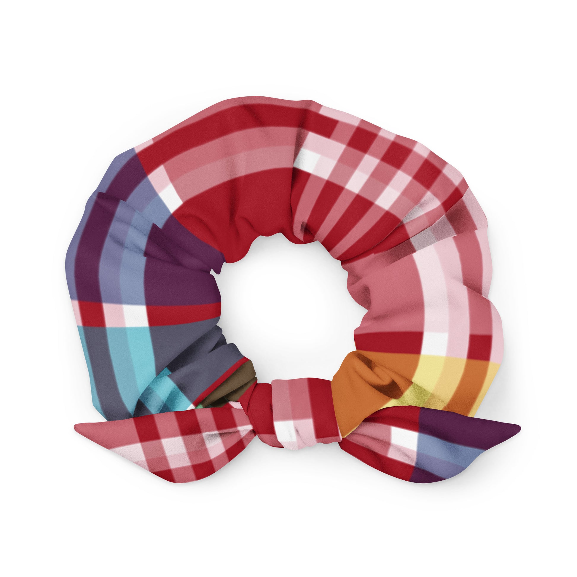 Vi Madras Scrunchie | Phade Fashion Virgin Islands