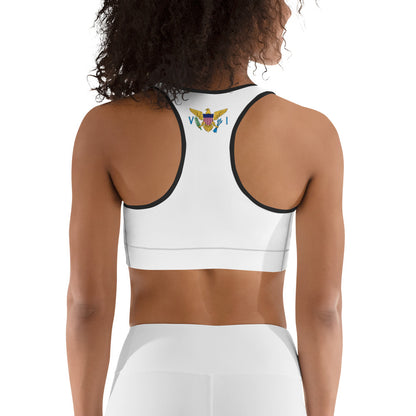Vi White Sports Bra | Phade Fashion Virgin Islands