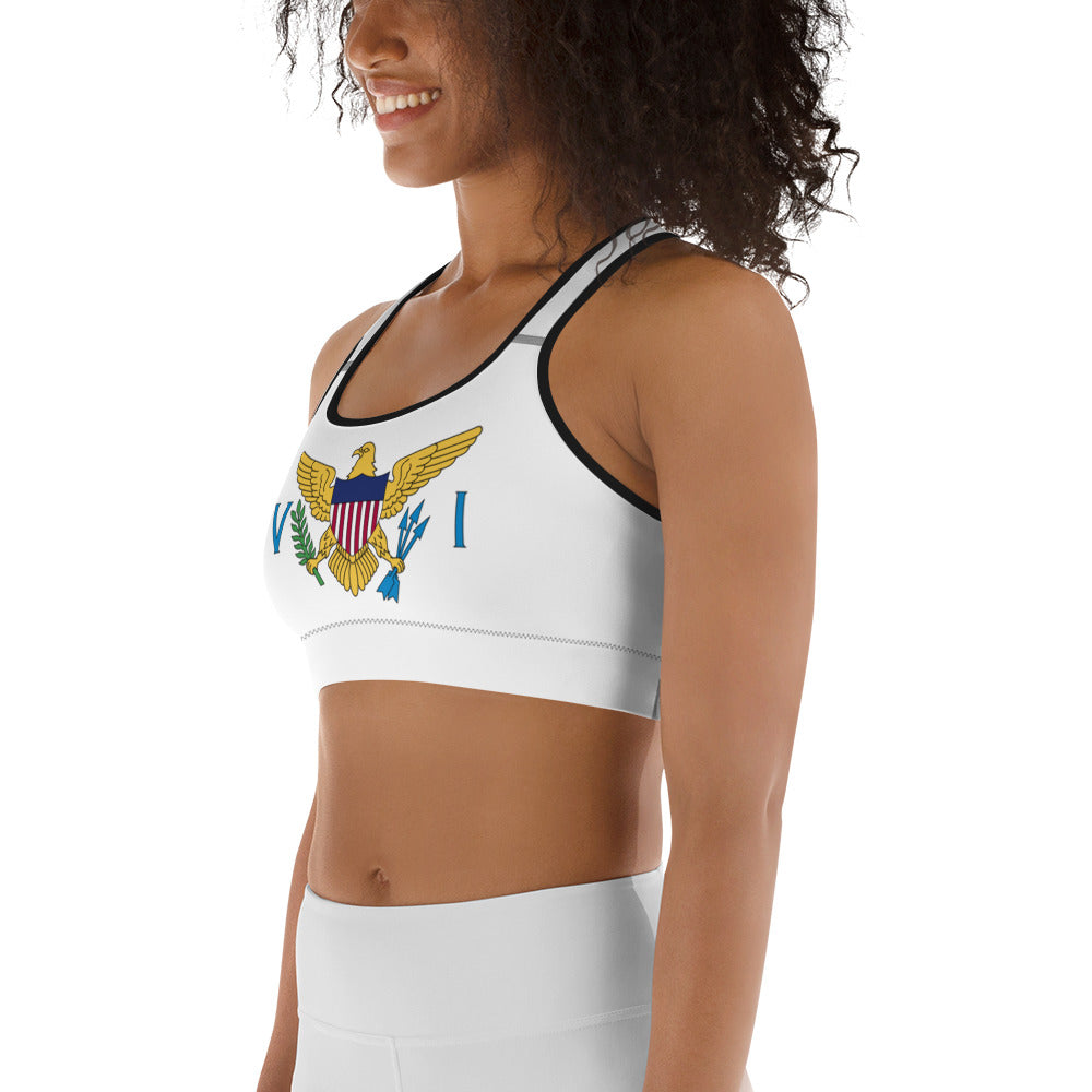Vi White Sports Bra | Phade Fashion Virgin Islands