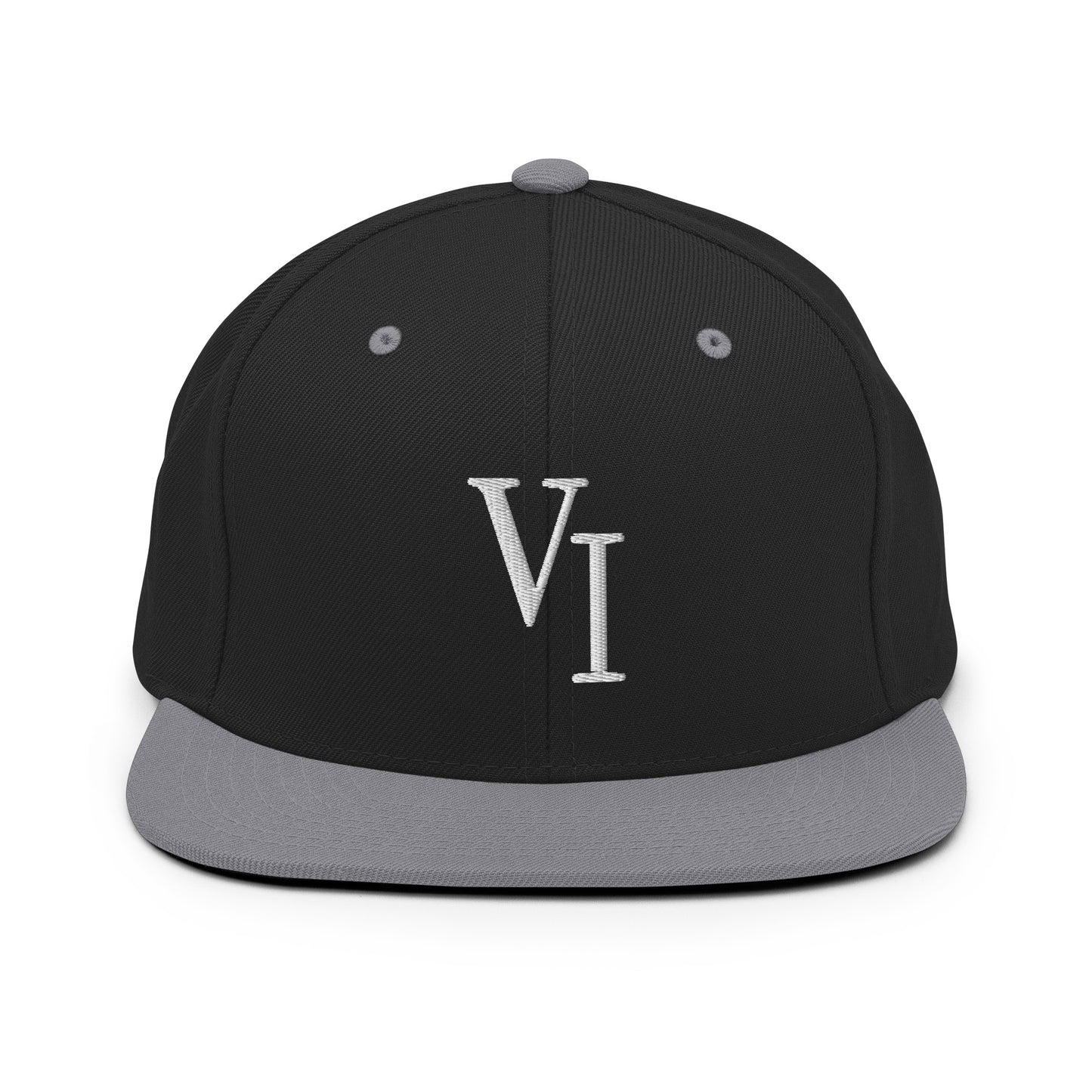 Vi Snapback Hat White Logo | Phade Fashion Virgin Islands
