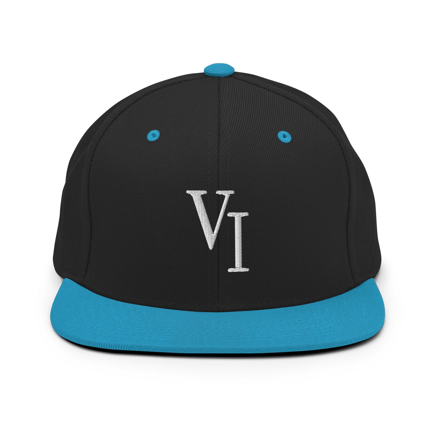 Vi Snapback Hat White Logo | Phade Fashion Virgin Islands