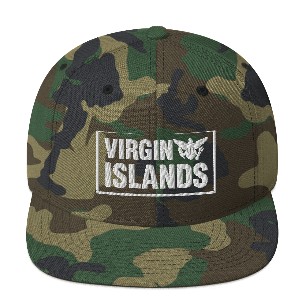 Camo Snapback Hat | Phade Fashion Virgin Islands