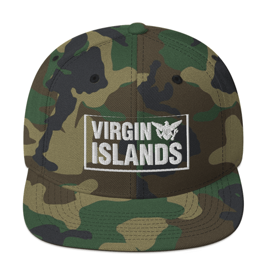 Camo Snapback Hat | Phade Fashion Virgin Islands