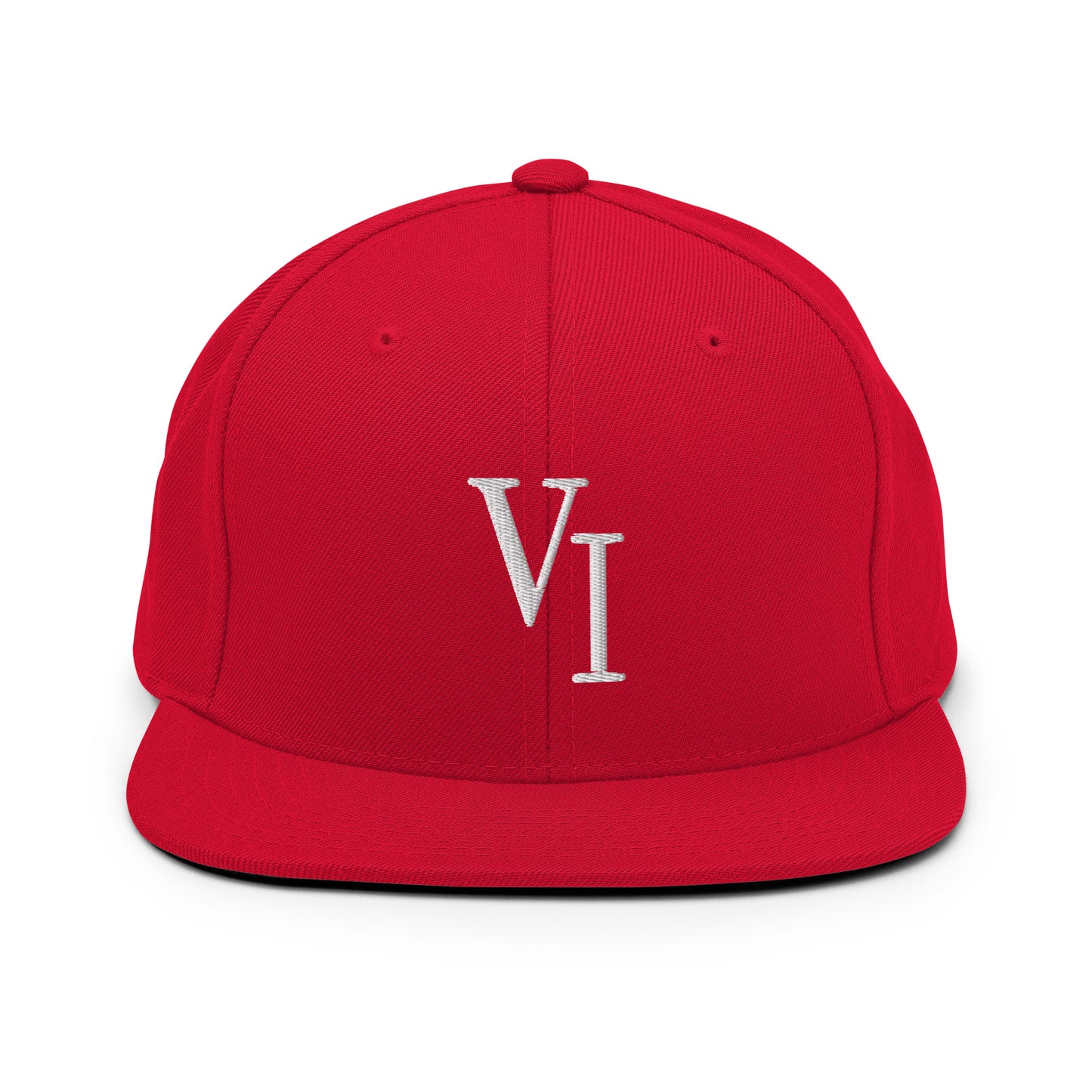 Vi Snapback Hat White Logo | Phade Fashion Virgin Islands