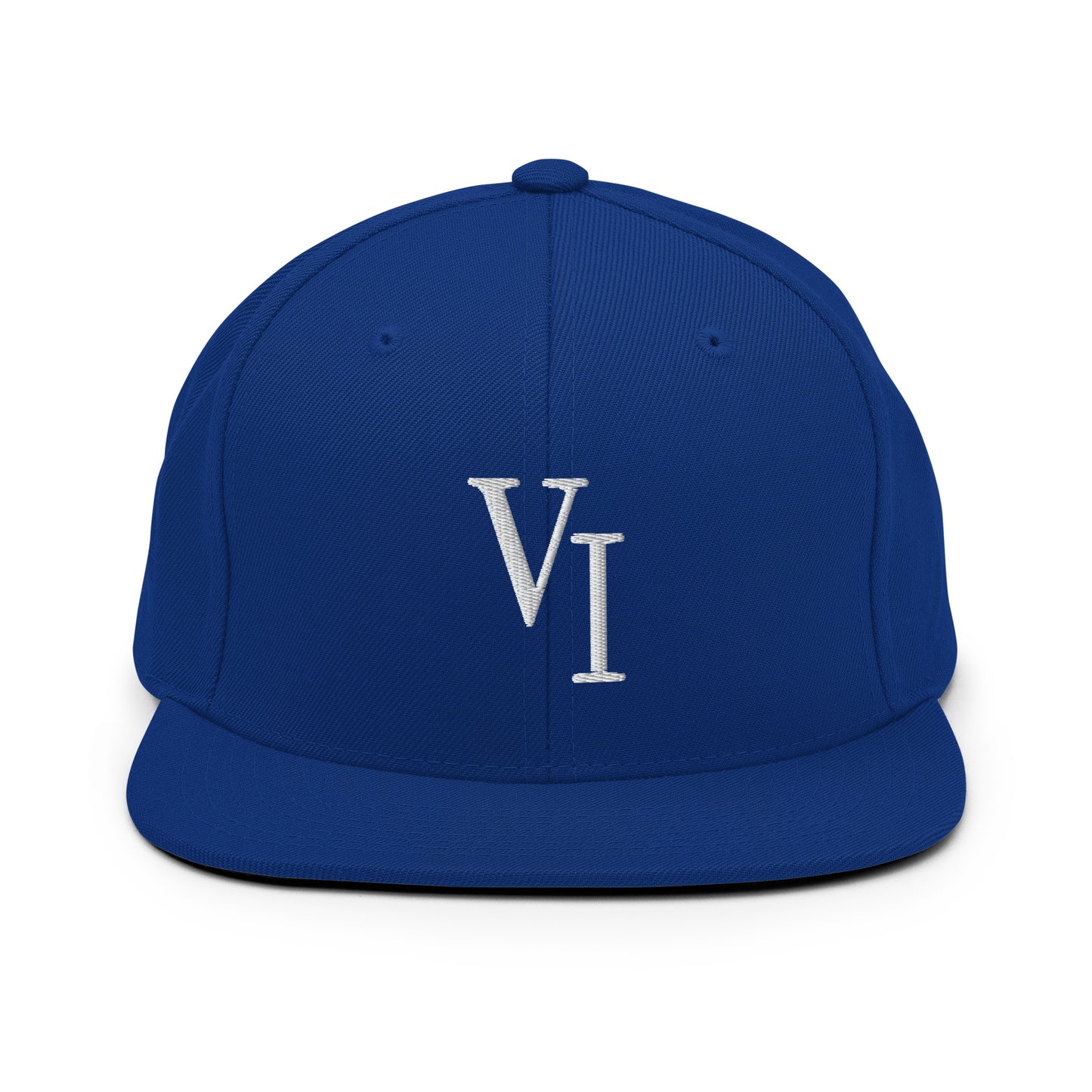Vi Snapback Hat White Logo | Phade Fashion Virgin Islands