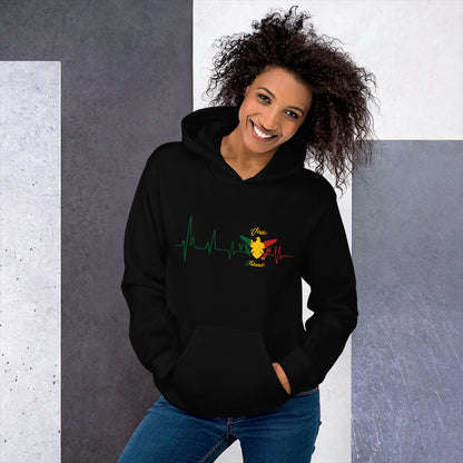 Unisex Heart Beat Hoodie | Phade Fashion Virgin Islands