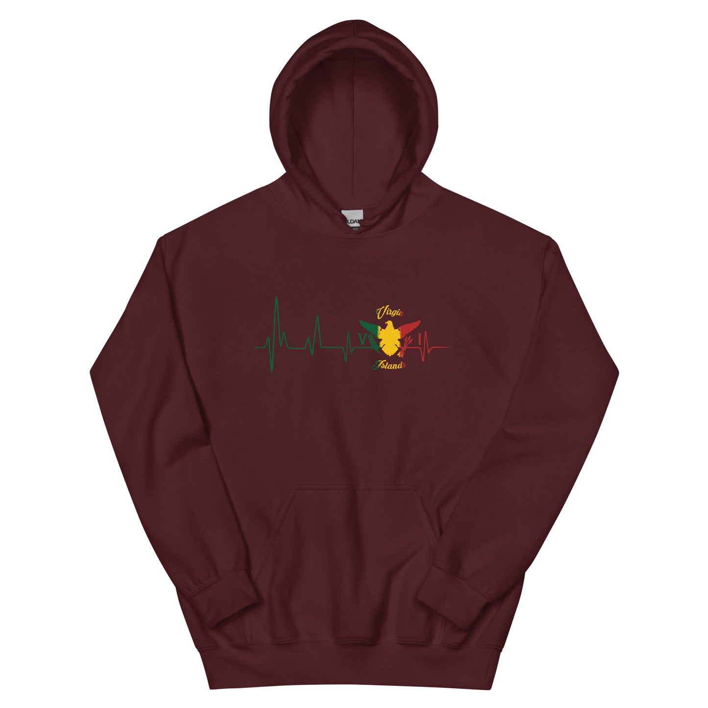Unisex Heart Beat Hoodie | Phade Fashion Virgin Islands