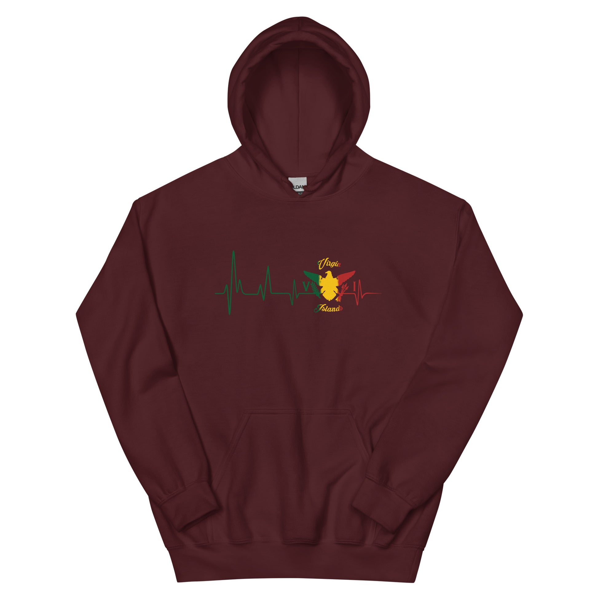 Unisex Heart Beat Hoodie | Phade Fashion Virgin Islands