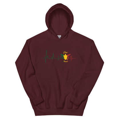Unisex Heart Beat Hoodie | Phade Fashion Virgin Islands