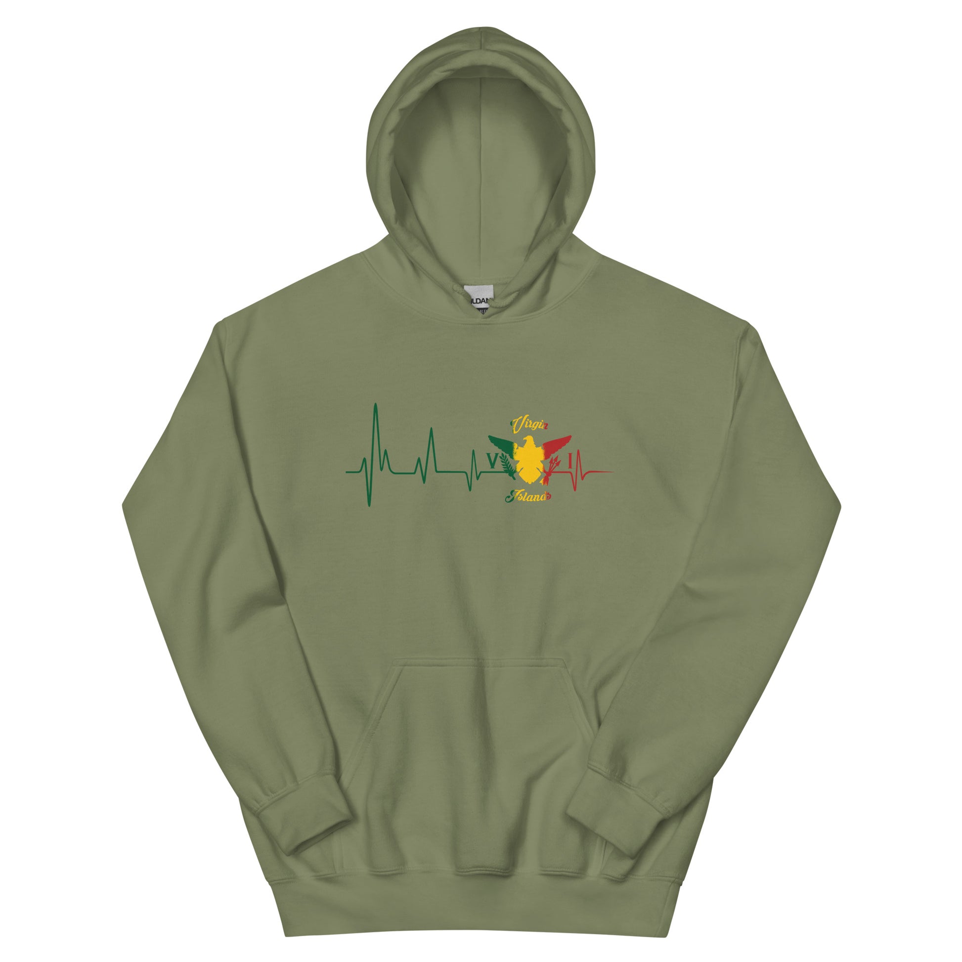 Unisex Heart Beat Hoodie | Phade Fashion Virgin Islands